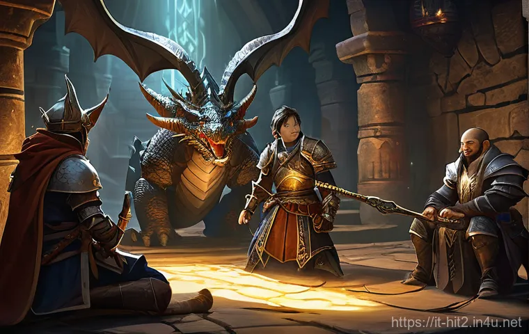 히트2 한국 서버 현황 - **Prompt:** "A dynamic and strategic combat scene featuring a diverse party of adventurers from a Ko... 히트2 한국 서버 현황 - **Prompt:** "A dynamic and strategic combat scene featuring a diverse party of adventurers from a Ko...