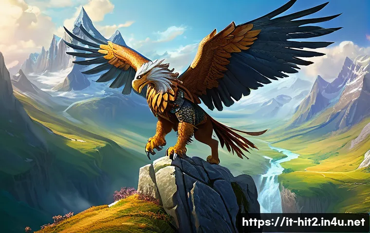 히트2 탈것 목록 및 획득법 - **Prompt:** "A highly detailed, epic fantasy scene depicting a heroic adventurer, fully clad in intr...