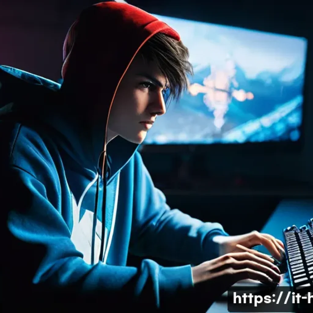히트2 버그 신고 방법 - **Prompt:** A young adult gamer (male or female, fully dressed in a casual hoodie and jeans) is seat...