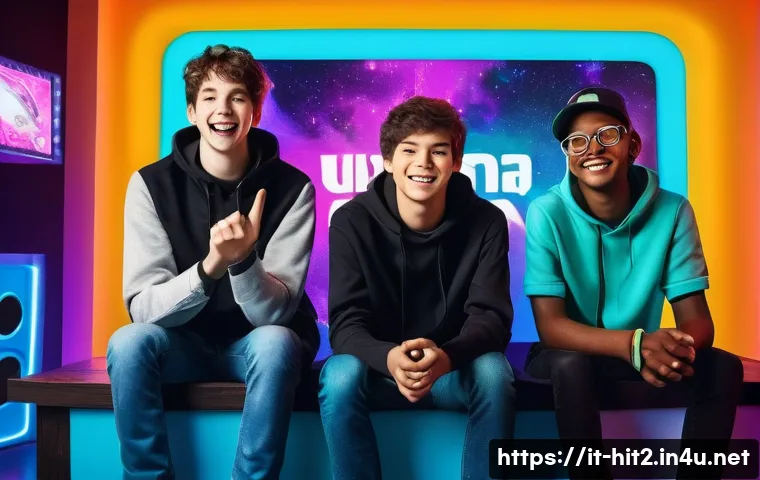 히트2 사전 예약 혜택 - **Prompt:** A vibrant, dynamic image featuring a young, diverse group of four to five enthusiastic g...